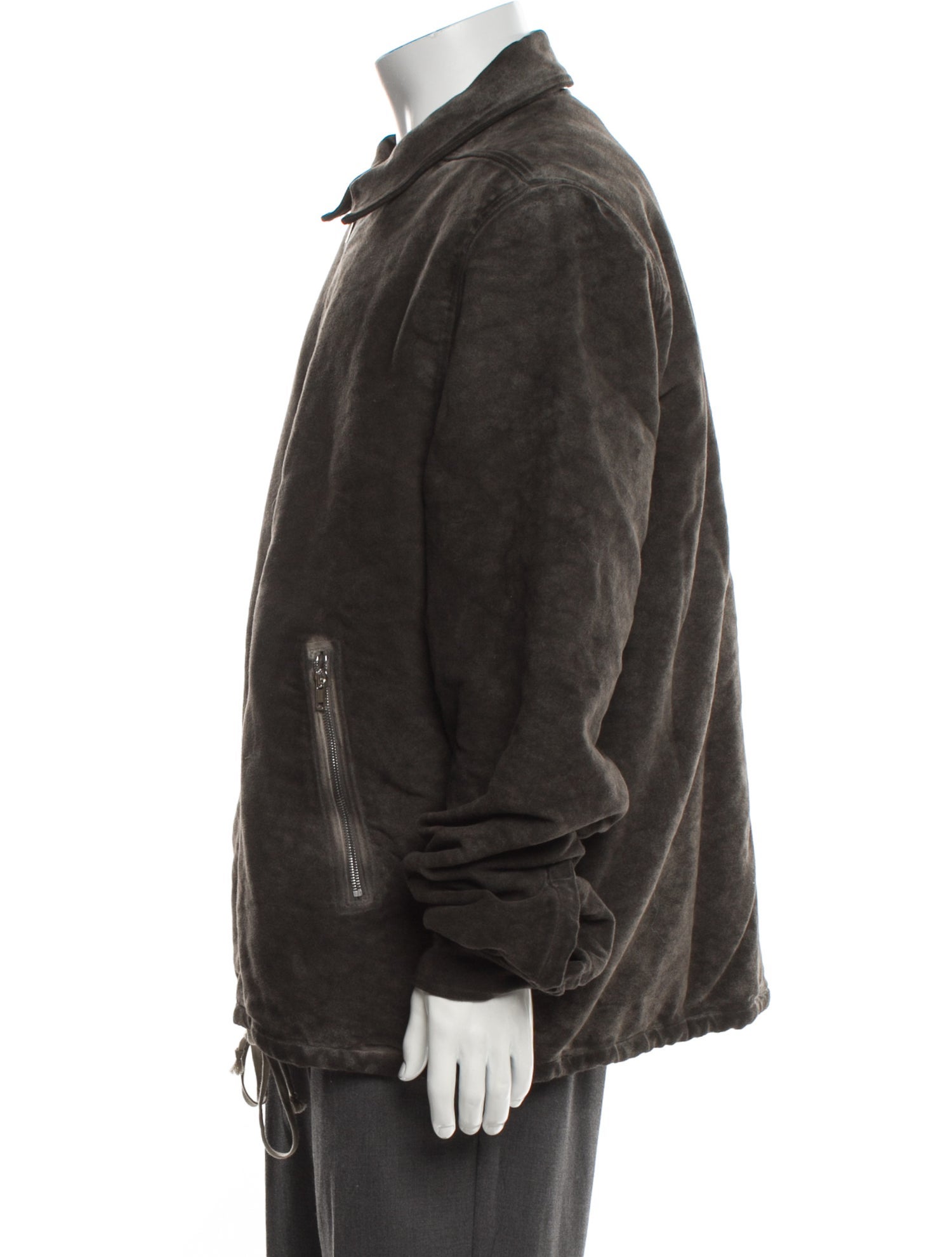 Rick Owens Drkshdw 2024 Overdyed Zipfront Jacket